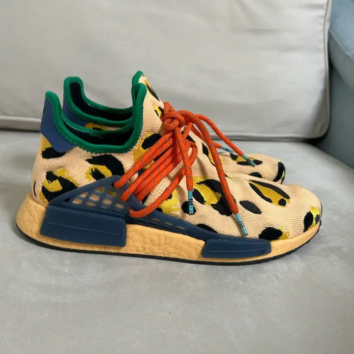 [BUNJANG] Adidas Pharrell Williams Human Leopard Sneakers / 아디다스 팔렐 윌리엄스 휴먼 레오파드 스니커즈