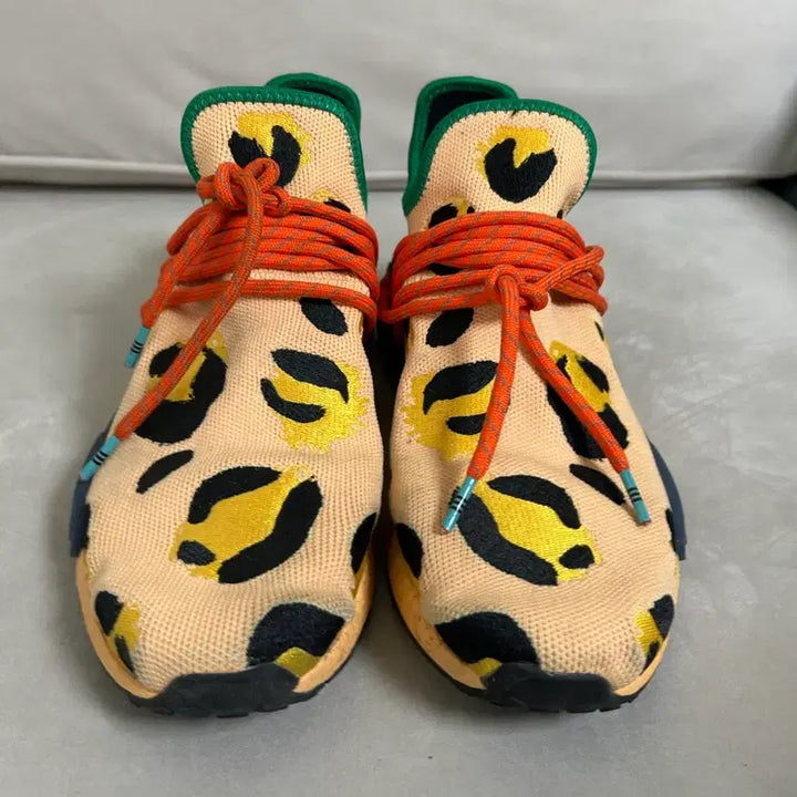 [BUNJANG] Adidas Pharrell Williams Human Leopard Sneakers / 아디다스 팔렐 윌리엄스 휴먼 레오파드 스니커즈
