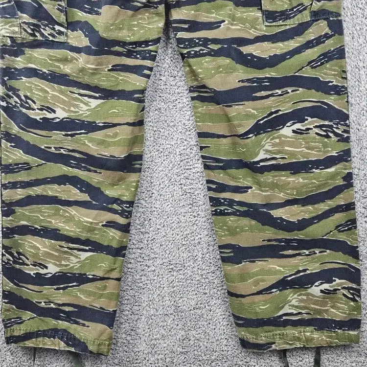 [BUNJANG] Propper Tiger Camo BDU Double Knee Cargo Pants (31" Estimated) / 프로퍼 타이거카모 카고 더블니 BDU 팬츠 (31"추정) / 11878