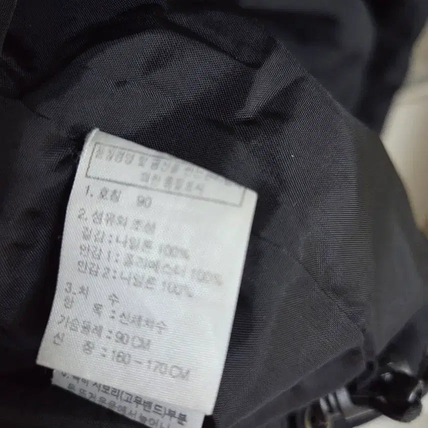 [SOLD OUT] 남녀공용 노스페이스 블랙 바람막이 자켓