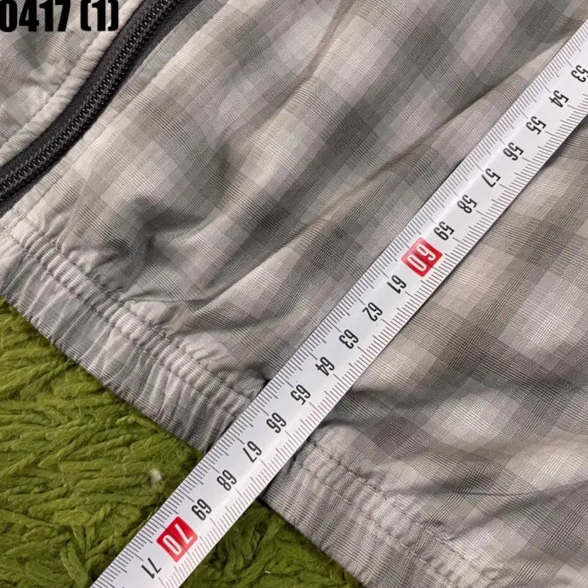 [SOLD OUT] 엄브로 체크 패턴 후드 바람막이