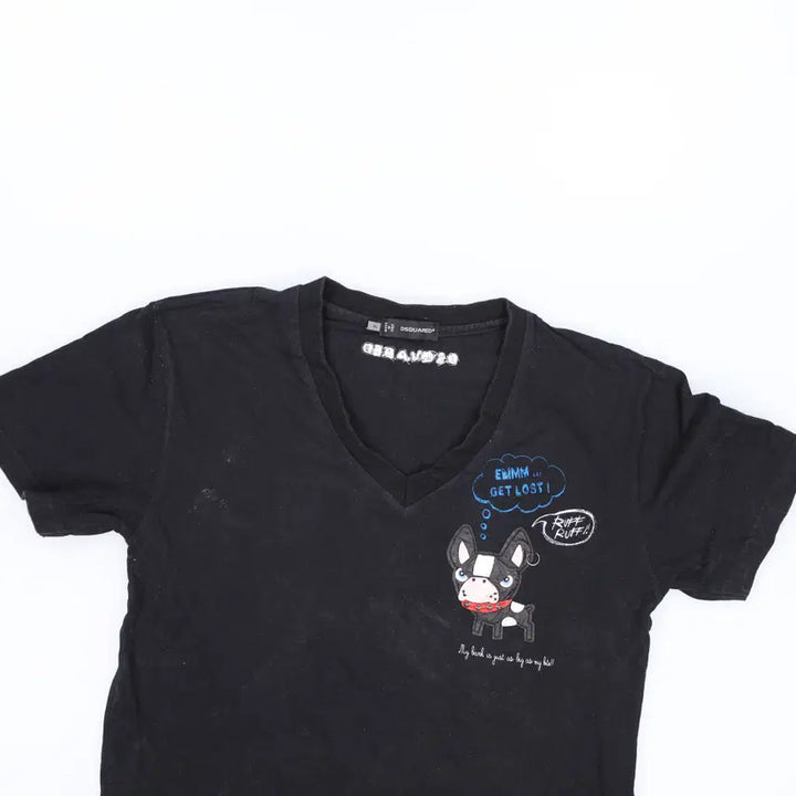 [SOLD OUT] XL 디스퀘어드2 패치 반팔티 0417H1