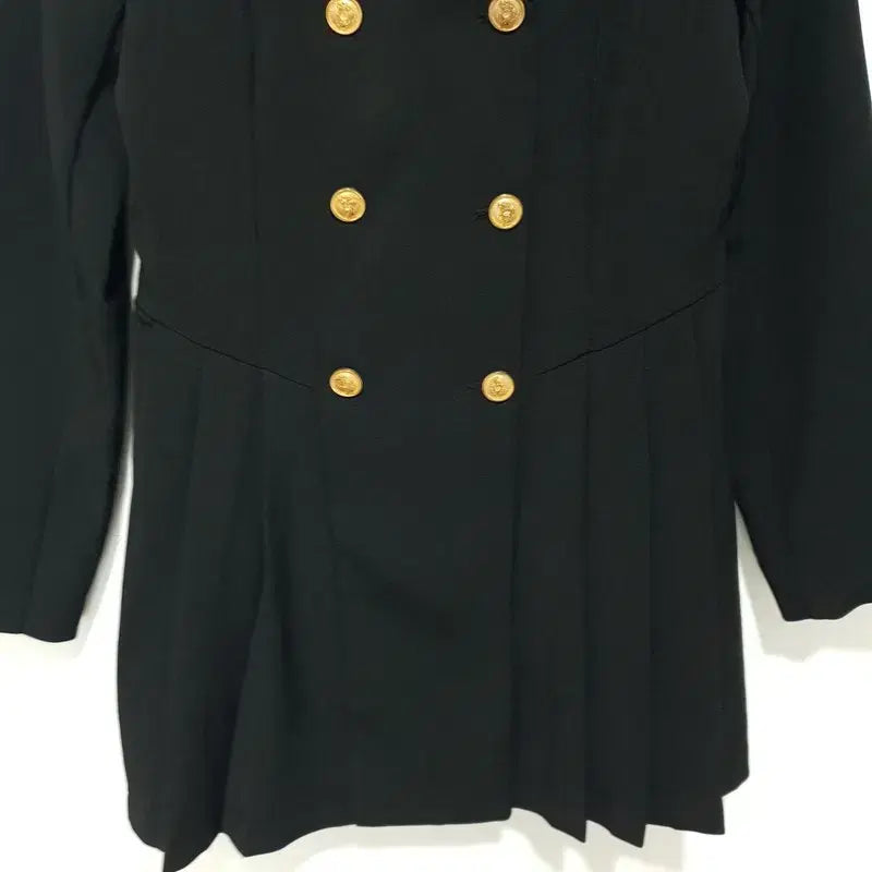 [BUNJANG] Pleated Coat Dress M / 플리츠 코트형 원피스 M_M2035