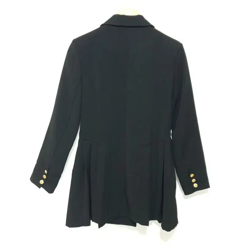 [BUNJANG] Pleated Coat Dress M / 플리츠 코트형 원피스 M_M2035