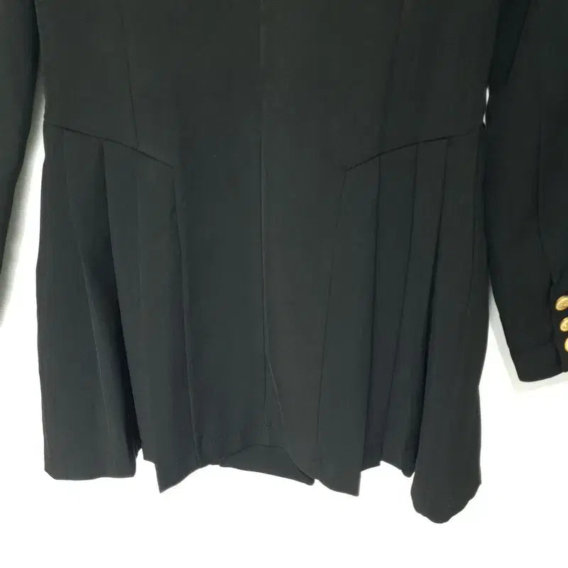 [BUNJANG] Pleated Coat Dress M / 플리츠 코트형 원피스 M_M2035