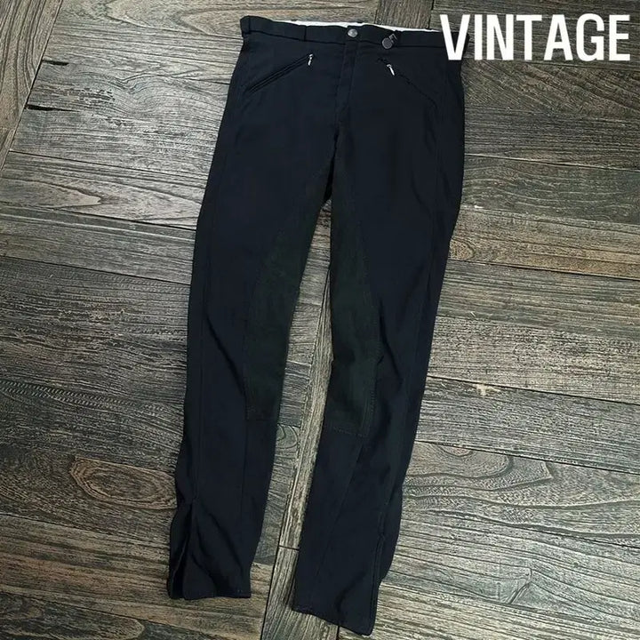 [BUNJANG] Vintage Riding Pants Black M20039 / 빈티지 승마 바지 블랙 M20039