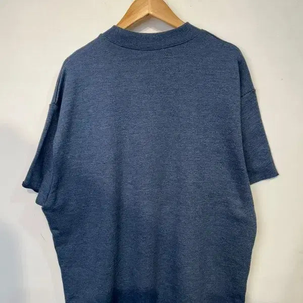 [SOLD OUT] 미디움 노앙 론리 러블리 반팔 스웨트 셔츠 티셔츠 블루