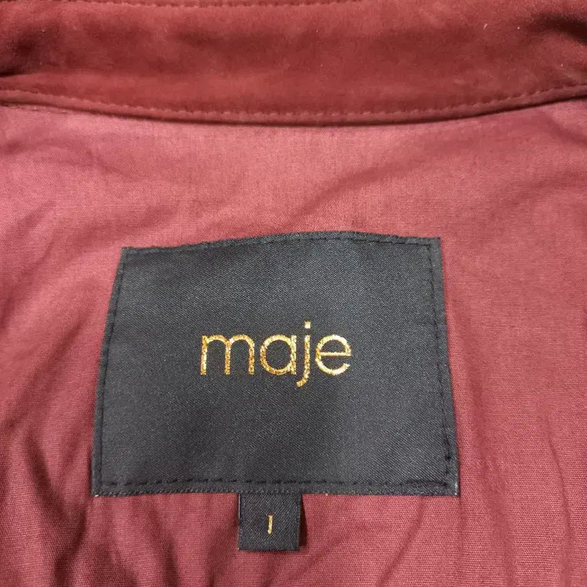 [BUNJANG] Maje Brown Suede Jacket / maje 마쥬 브라운 스웨이드 자켓