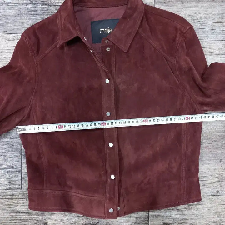 [BUNJANG] Maje Brown Suede Jacket / maje 마쥬 브라운 스웨이드 자켓