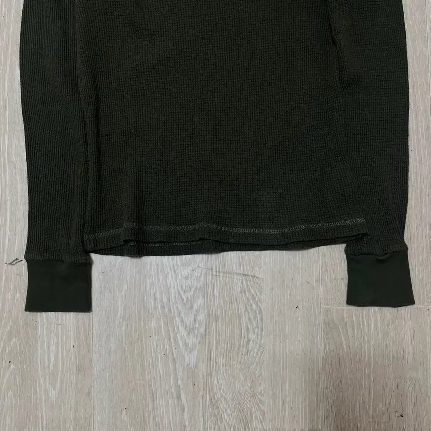 [SOLD OUT] 폴로 랄프로렌 여성 스몰포니 로고 와플 니트 [카키] M/95