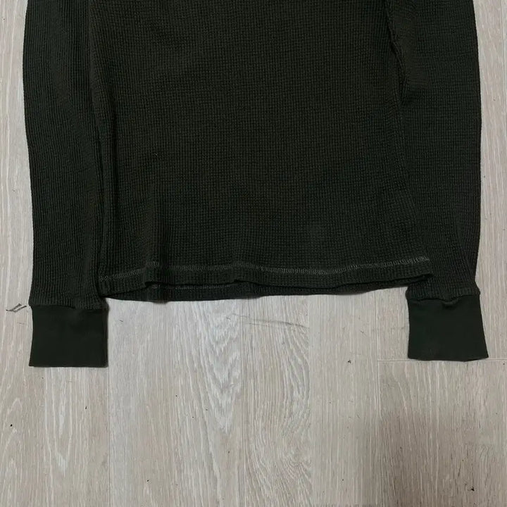 [SOLD OUT] 폴로 랄프로렌 여성 스몰포니 로고 와플 니트 [카키] M/95