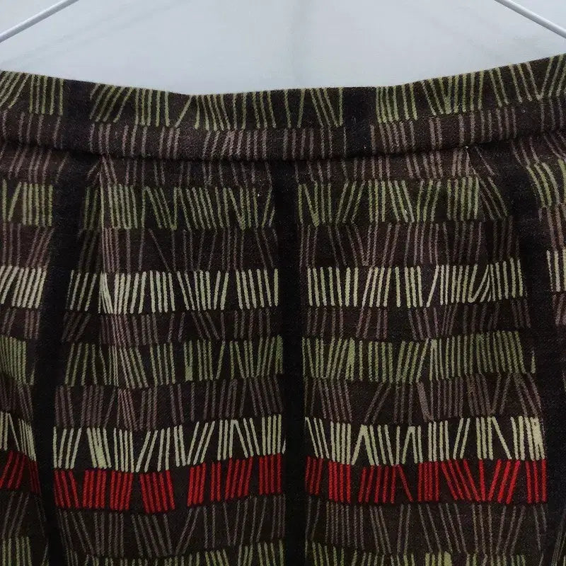 [BUNJANG] Bohemian Mori Girl Brown Long Skirt / 빈티지 보헤미안 모리걸 브라운 롱스커트