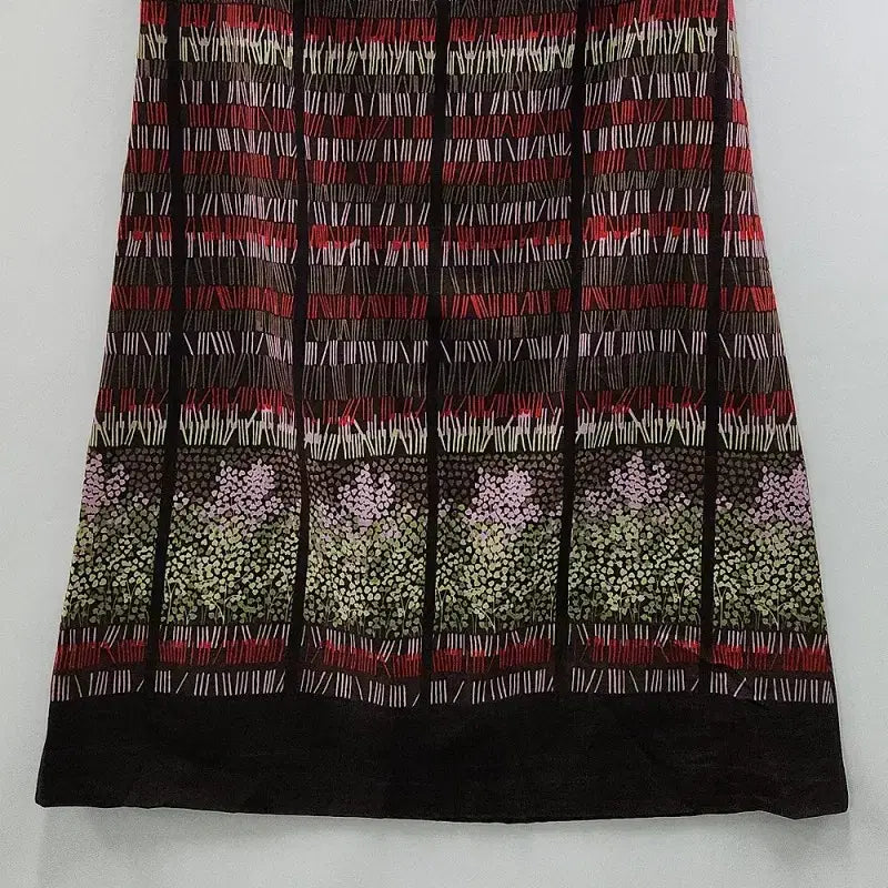 [BUNJANG] Bohemian Mori Girl Brown Long Skirt / 빈티지 보헤미안 모리걸 브라운 롱스커트