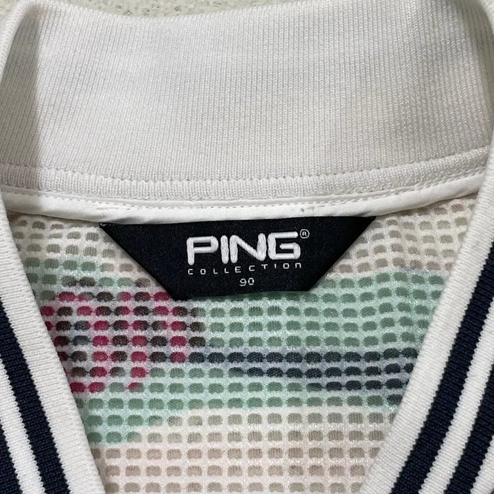 [BUNJANG] S PING Print Mesh Zip-up Jumper / S PING 프린트 매쉬 집업 점퍼 0417-2