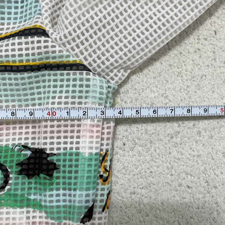 [BUNJANG] S PING Print Mesh Zip-up Jumper / S PING 프린트 매쉬 집업 점퍼 0417-2