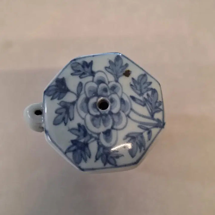[BUNJANG] Joseon Dynasty Celadon Porcelain Octagonal Ink Stone / 팔각연적