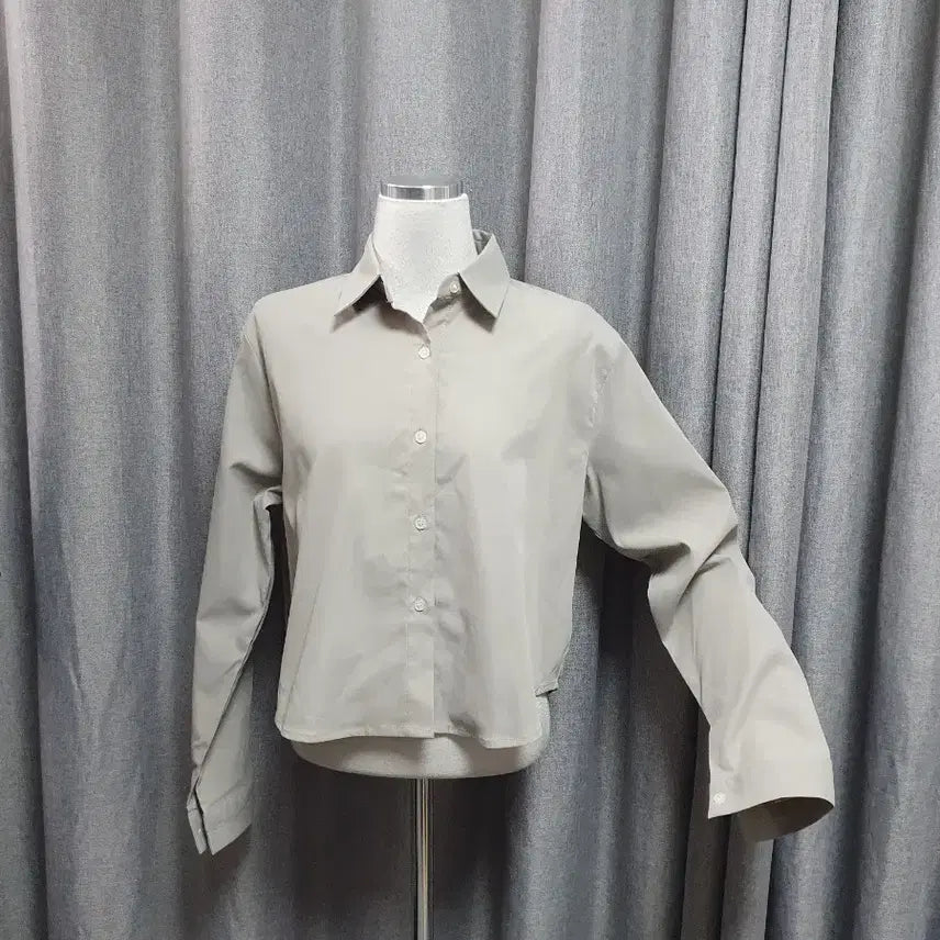 [BUNJANG] Gray Classic Shirt / 그레이 클래식 셔츠