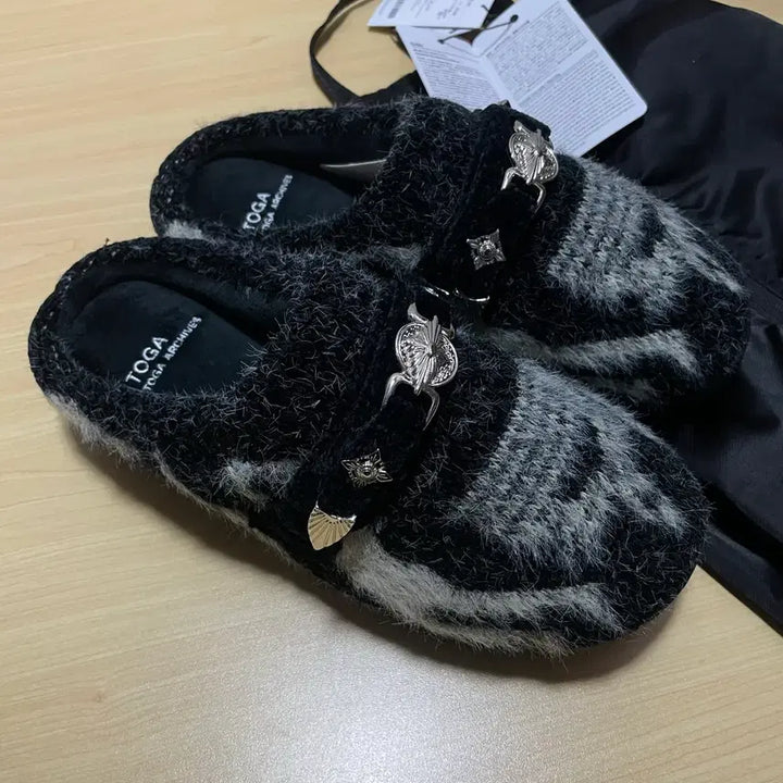 [BUNJANG] Subu x Toga Knit Slip-on Black / [0,2] 새상품 Subu x Toga 니트 슬립온 블랙