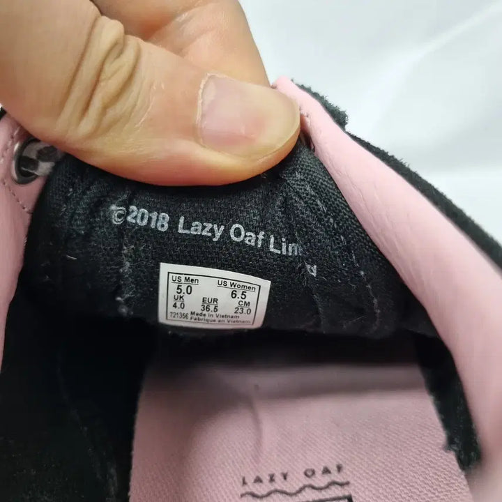 [BUNJANG] Vans x Lazy Oaf Old Skool Heart Platform Sneakers / 빈티지하서 230 반스 X 레이지 오프 올드스쿨 하트 플랫폼 스니커즈