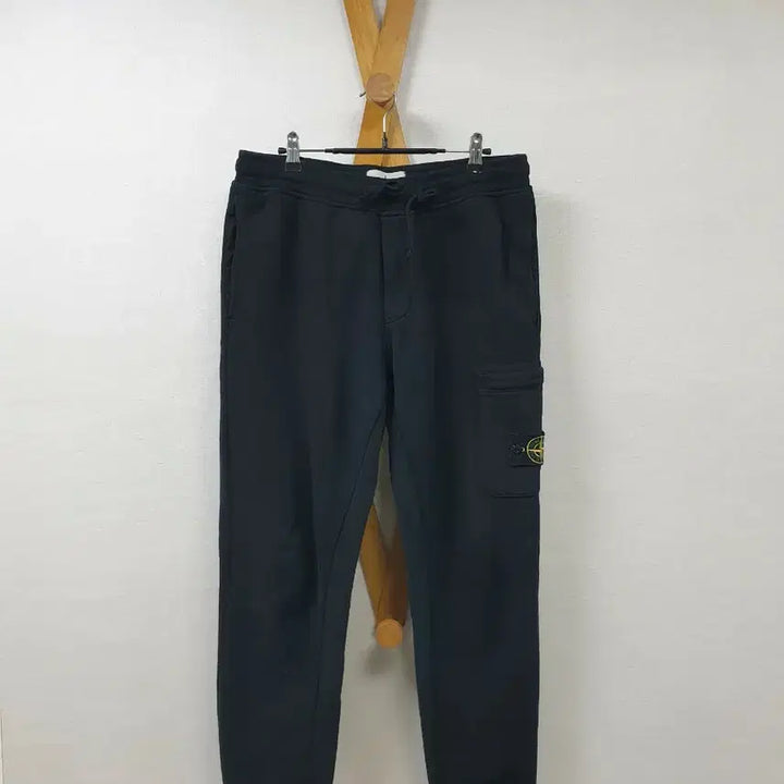 [BUNJANG] Stone Island Fleece Lined Cargo Jogger Pants / [L/정품] 스톤아일랜드 기모 카고조거팬츠