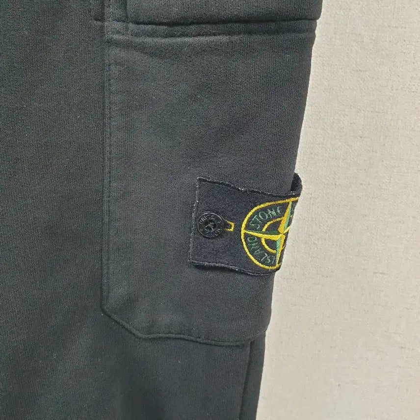 [BUNJANG] Stone Island Fleece Lined Cargo Jogger Pants / [L/정품] 스톤아일랜드 기모 카고조거팬츠