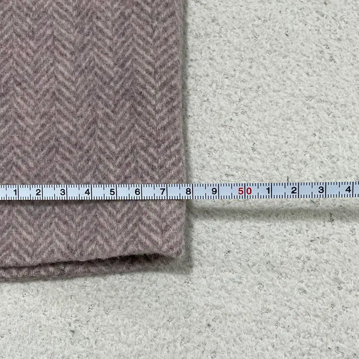 [BUNJANG] S Soul Wool Blend Herringbone Pattern Long Skirt / S 쏘울 울 혼방 헤링본 패턴 롱 스커트 0417-1