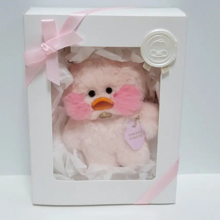 [BUNJANG] Kkoma Ppang Ppang Duck Pink Unsealed Plush Doll / 꼬마빵빵덕 핑크 미개봉
