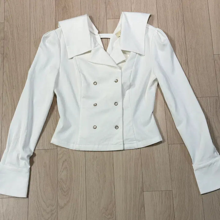 [BUNJANG] Flohm Glory Double Shirt (White, Size S) / 플로움 Glory Double Shirts