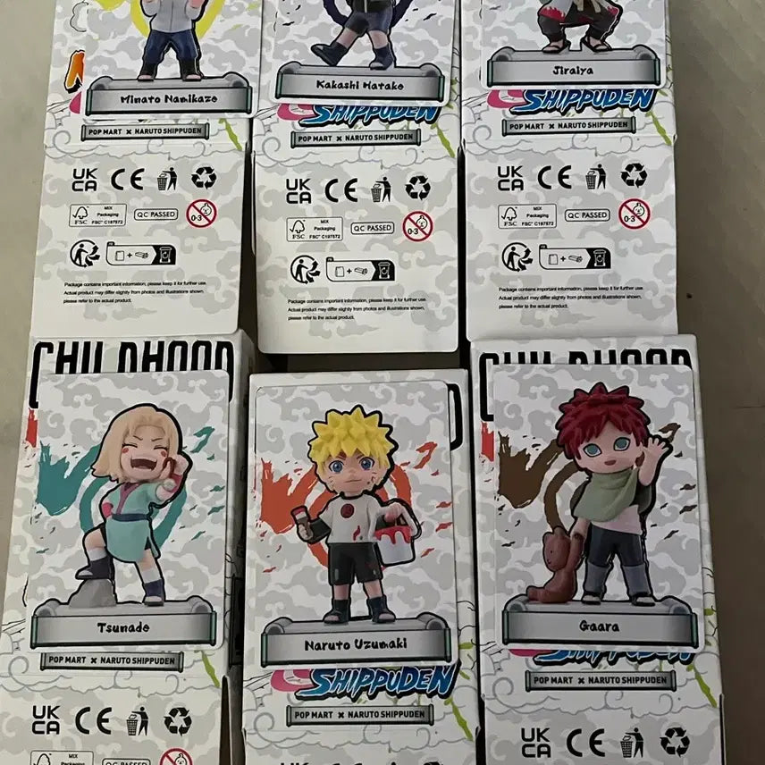 [SOLD OUT] 나루토 팝마트 유년기 피규어6종 일괄판매