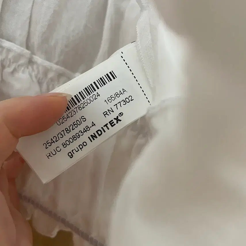 [BUNJANG] ZARA Frill Satin Top / 자라 프릴 새틴 탑 S 2542/378