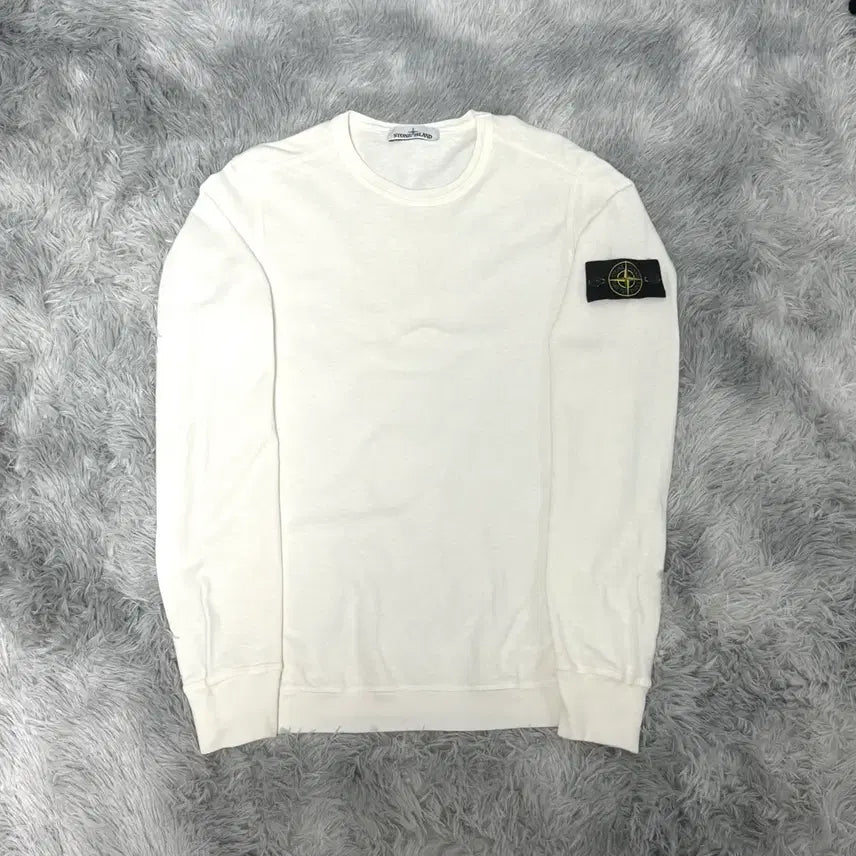 [SOLD OUT] [M size] 스톤아일랜드 맨투맨 화이트