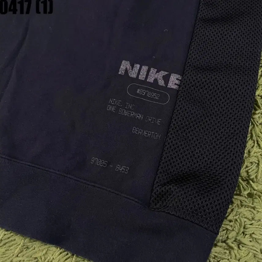 [BUNJANG] Nike Black Zipper Pocket Hoodie XL / 나이키 블랙 지퍼 포켓 후드티 XL