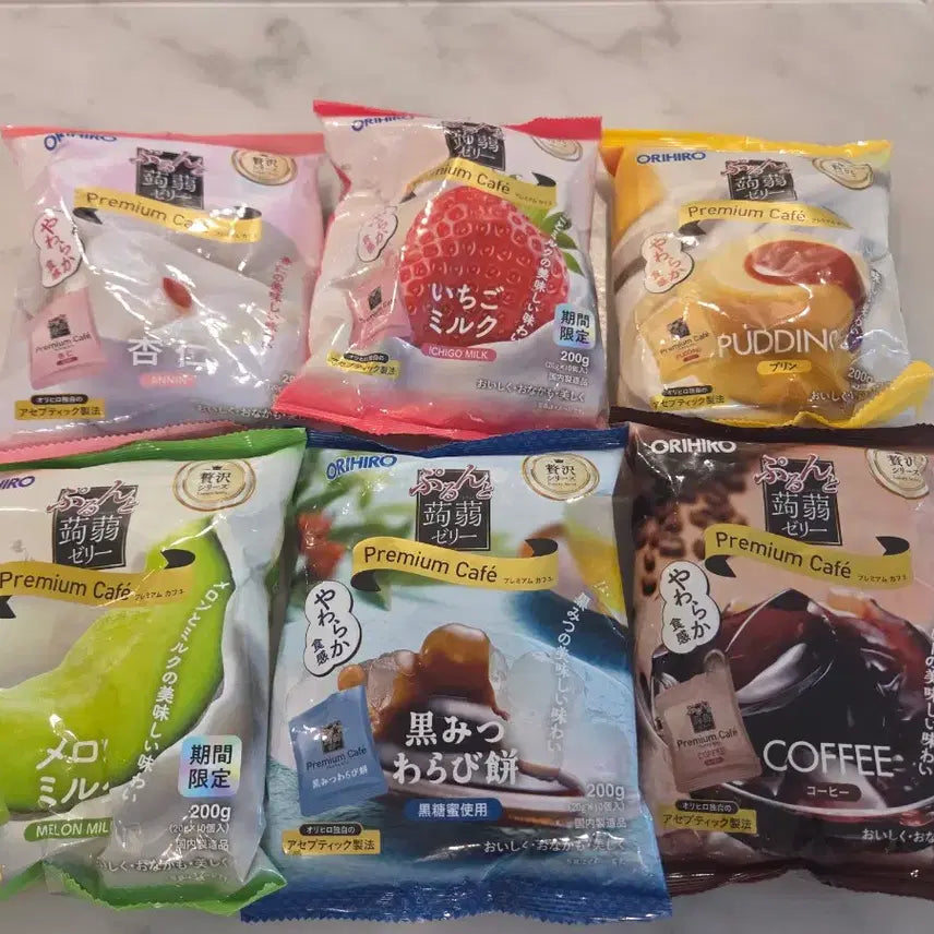 [SOLD OUT] 일본 파우치 곤약젤리 12개입(7종류)