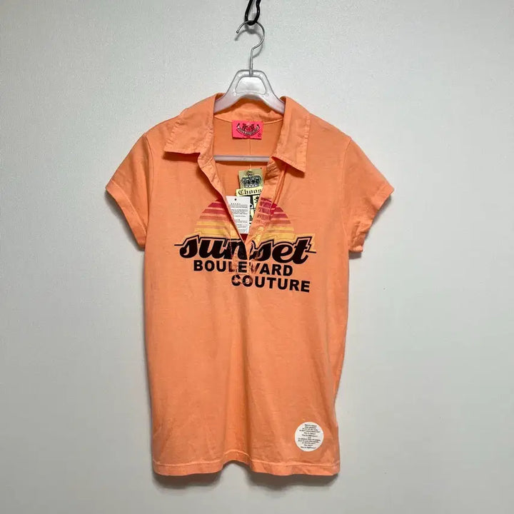 [BUNJANG] Juicy Couture Short-Sleeve Polo Shirt XS / 쥬시 꾸뛰르 반팔 카라 티셔츠 새상품 xs