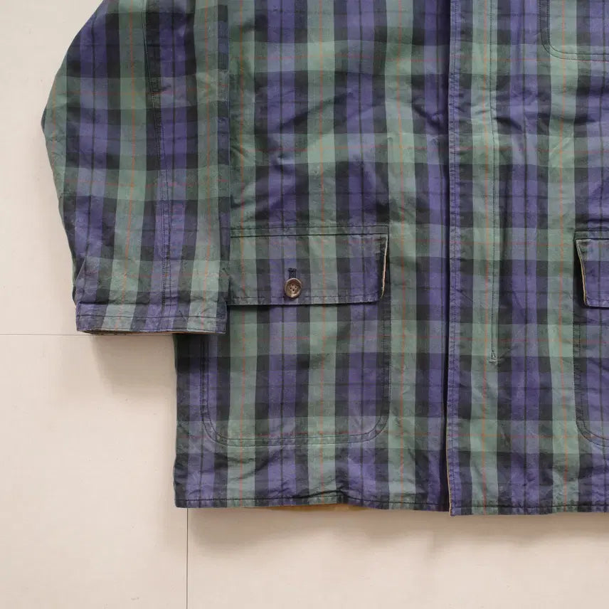[SOLD OUT] 90s 빈티지 폴로 랄프로렌 블랙와치 체크 헌팅자켓