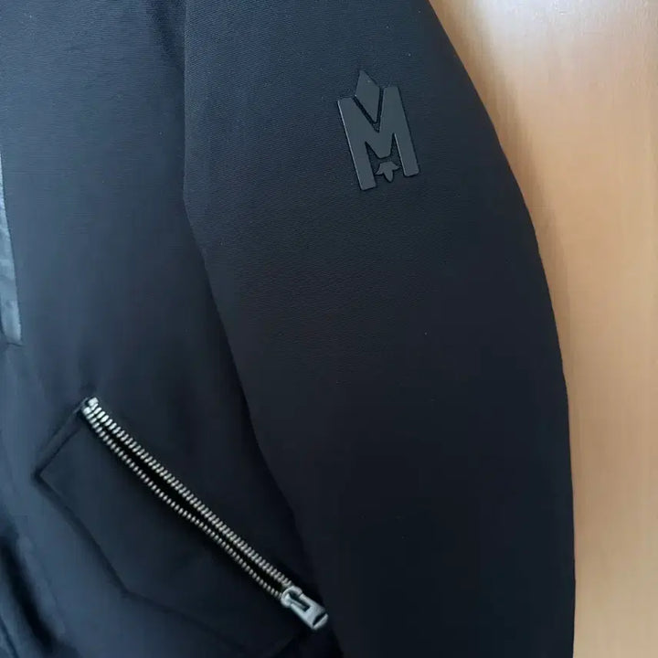 [BUNJANG] Mackage Dixon Two-in-One Black Bomber Padded Jacket / 맥카지 딕슨 투인원 블랙 봄버 패딩