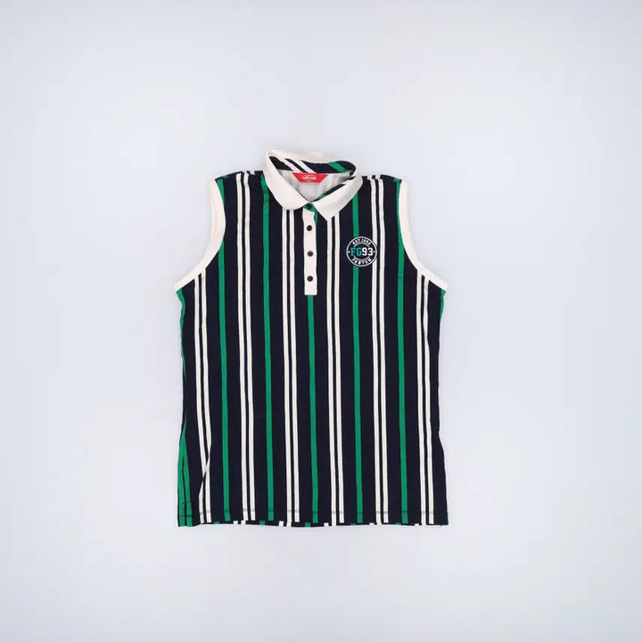 [BUNJANG] 100 Phantom Stripe Sleeveless Top / 100 팬텀 스트라이프 민소매 0417H1