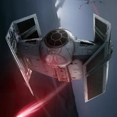 [BUNJANG] Hot Wheels Star Wars Darth Vader TIE Advanced Alloy Diecast Model / 핫휠 스타워즈 다스베이더 타이어드밴스드 합금 전투데미지 희귀 벌크 미사용