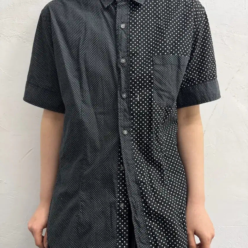 [BUNJANG] Vintage Dot Shirt / 일본빈티지 도트 셔츠