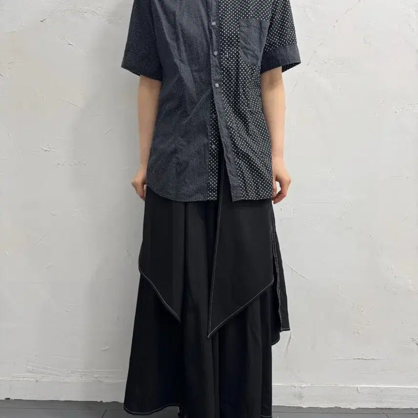 [BUNJANG] Vintage Dot Shirt / 일본빈티지 도트 셔츠