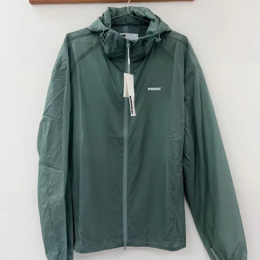 [BUNJANG] NoManual Light Nylon Jacket Windbreaker Marina / 노매뉴얼 라이트 나일론 자켓 바람막이 마리나
