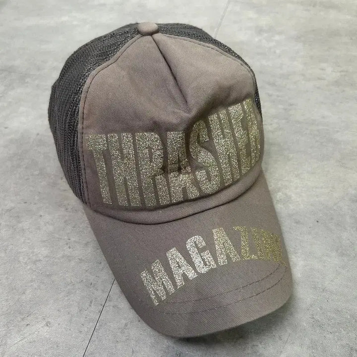 [BUNJANG] Free Trashier Magazine Vintage Y2K Mesh Trucker Cap Hat / 프리 트레셔 매거진 빈티지 Y2K 메쉬 트러커 캡 모자