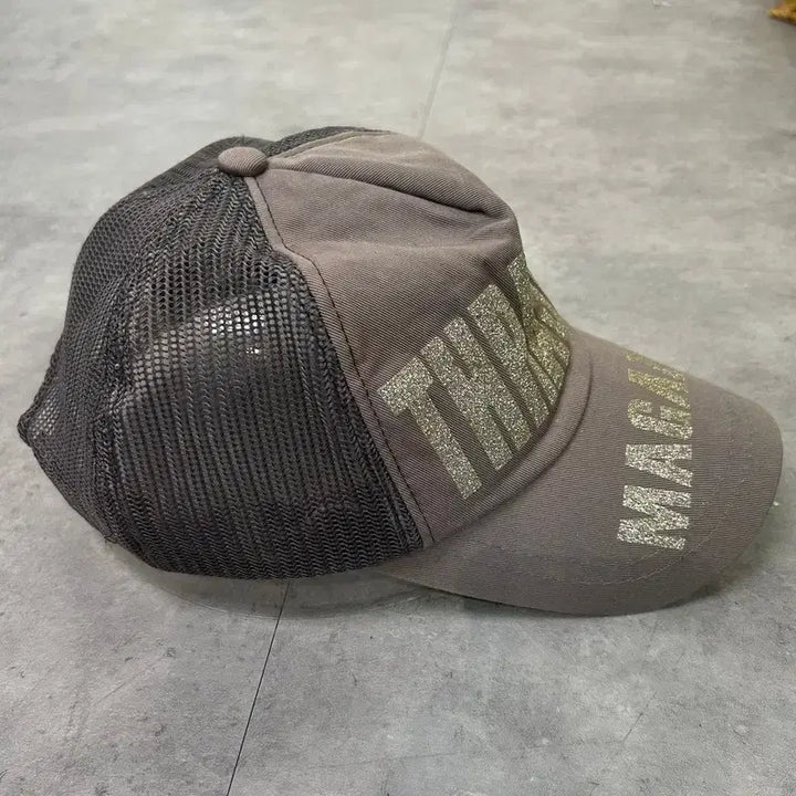 [BUNJANG] Free Trashier Magazine Vintage Y2K Mesh Trucker Cap Hat / 프리 트레셔 매거진 빈티지 Y2K 메쉬 트러커 캡 모자