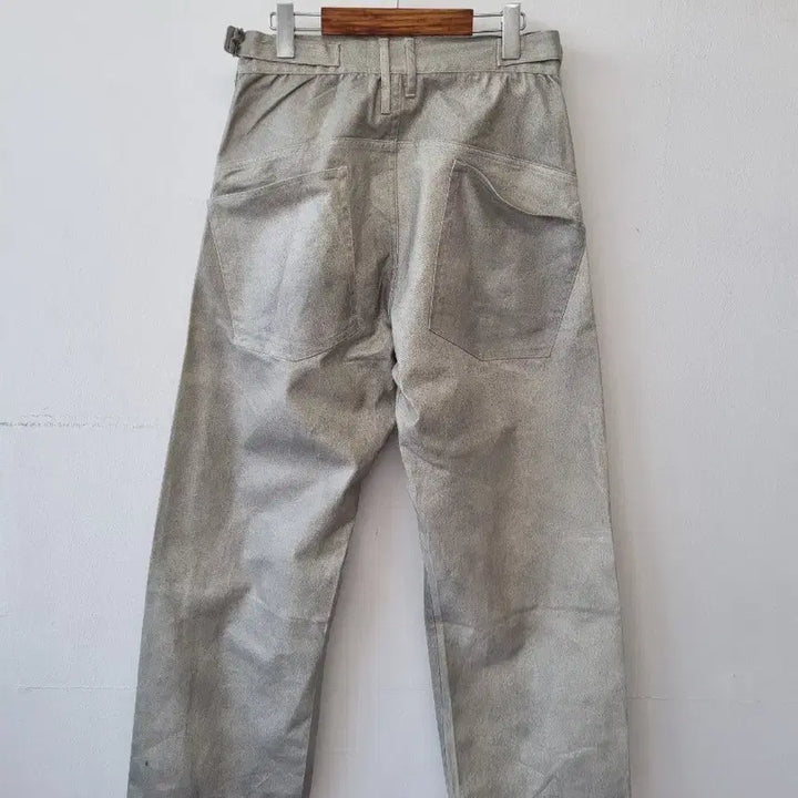 [BUNJANG] Leeje Coated Jeans Pants / 이예 코팅진 바지