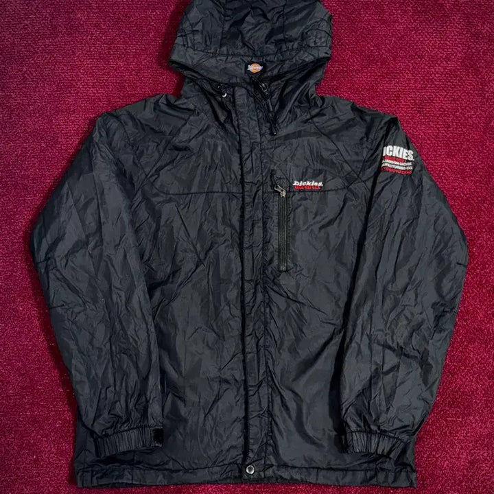 [BUNJANG] Dickies Hooded Windbreaker Jacket Black L / 디키즈 후드 바람막이 자켓 블랙 L (100)