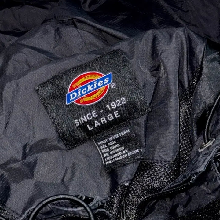 [BUNJANG] Dickies Hooded Windbreaker Jacket Black L / 디키즈 후드 바람막이 자켓 블랙 L (100)