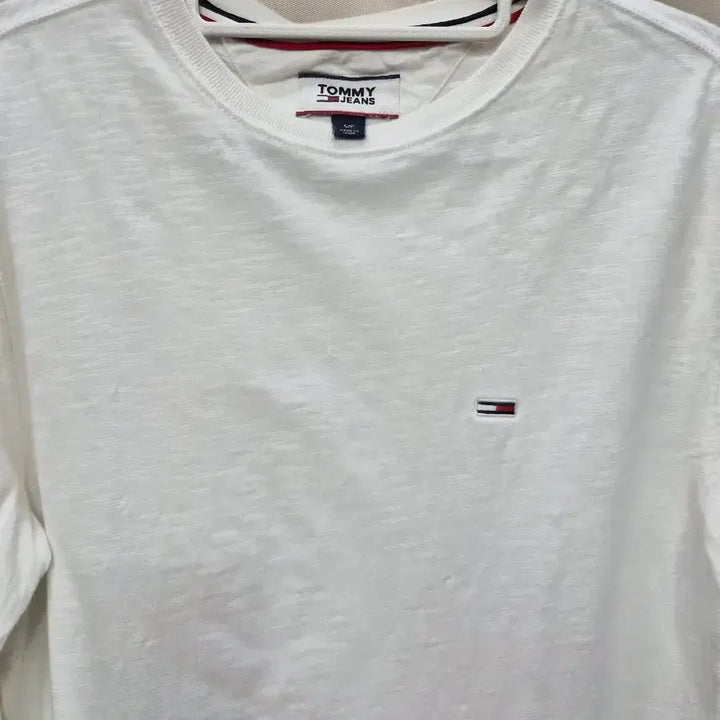 [BUNJANG] Tommy Hilfiger White Long Sleeve T-shirt / 타미힐피거 화이트 긴팔 티셔츠