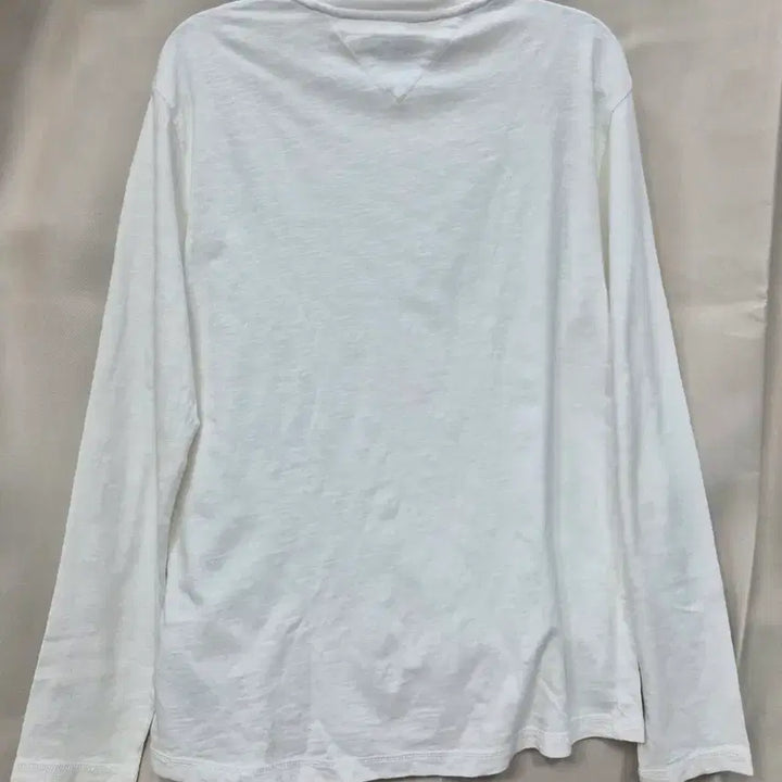 [BUNJANG] Tommy Hilfiger White Long Sleeve T-shirt / 타미힐피거 화이트 긴팔 티셔츠