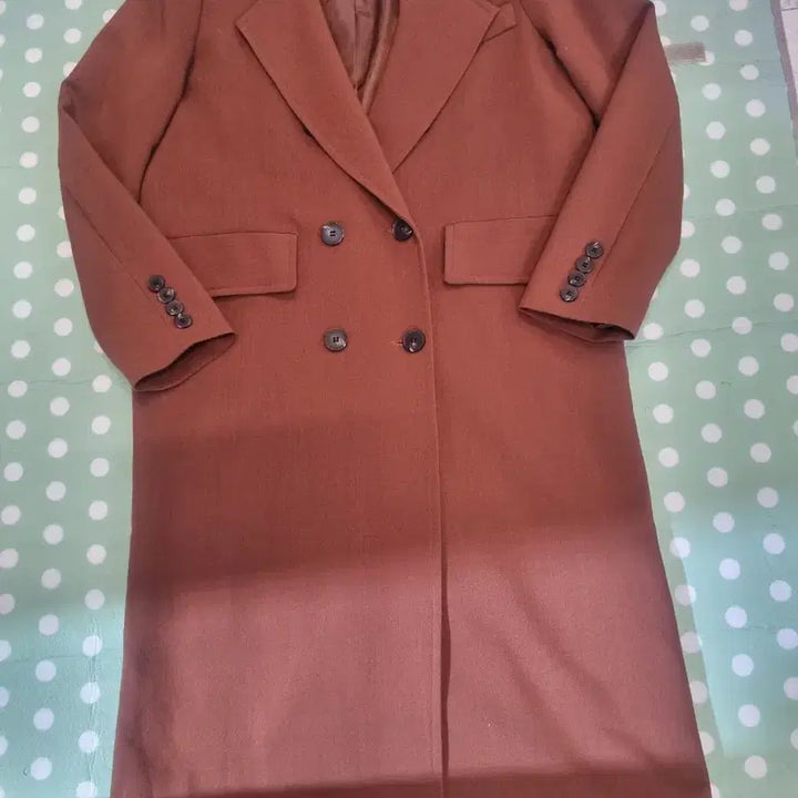 [BUNJANG] ZISbuy Brown Long Coat / 위비스 ZISbuy 브라운 롱 코트 봄.가을용