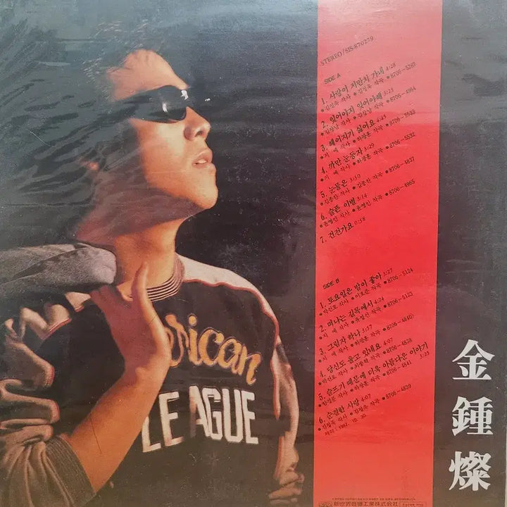 [BUNJANG] Kim Jong Chan 2nd Album LP / 김종찬 2집 LP